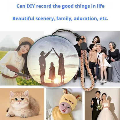 3D Crystal Ball Video Player Audio Video Display Electronic Ball Memory Ball Birthday Gift Souvenir For Family And Friends